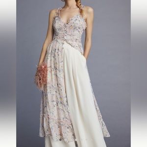 Anthropologie sheer curtain top